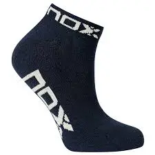 NOX BAG ANKLE SOCKS NAVY BLUE WITH WHITE LOGO