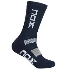 NOX BAG SOCKS MC BLUE WITH WHITE VERTICAL LOGO