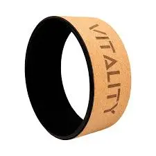 VITALITY Cork Yoga Wheel