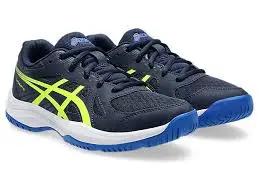 ASICS UPCOURT 6 GS - MIDNIGHT/SAFETY YELLOW
