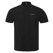 COMBAXX Dri-Fit Polo T-Shirt (Black, L)