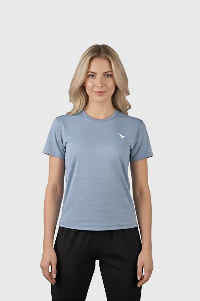 Aguila Women Prime Fit T-Shirt Ocean-Blue (L)
