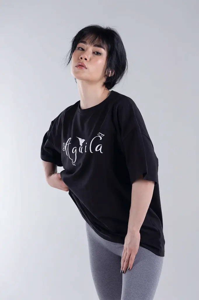 Aguila Women's Cozy Vibe Shirt (Black, L)