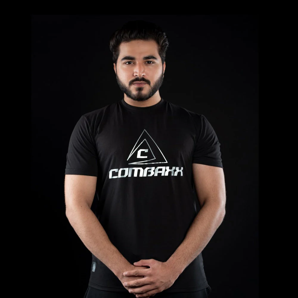 Combaxx Cotton Tee Black/White (M)