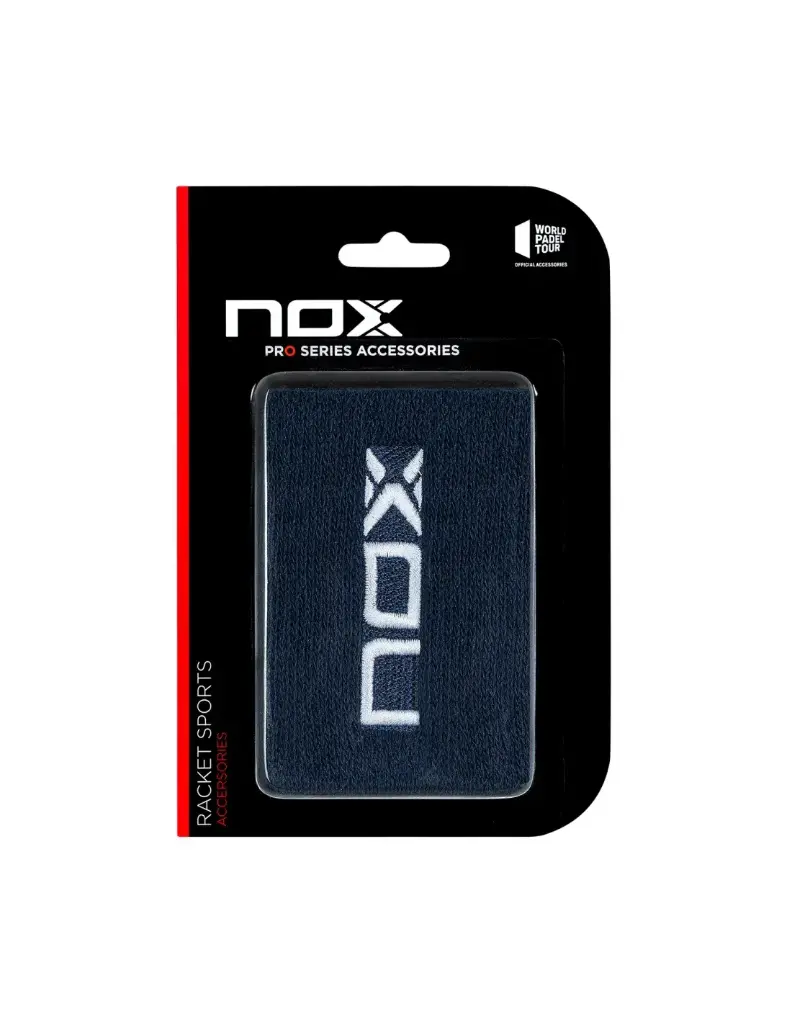 NOX BLISTER  WRISTBAND BLUE (LOGO IN WHITE)
