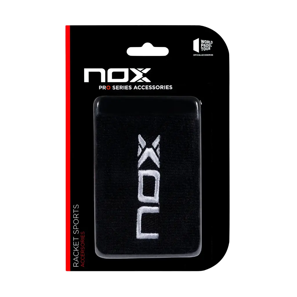 NOX BLISTER WRISTBAND BLAC (KLOGO IN WHITE)