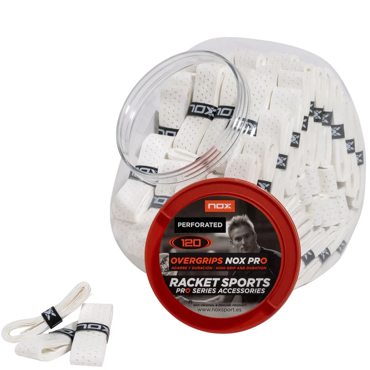 NOX White Perforated Overgrip