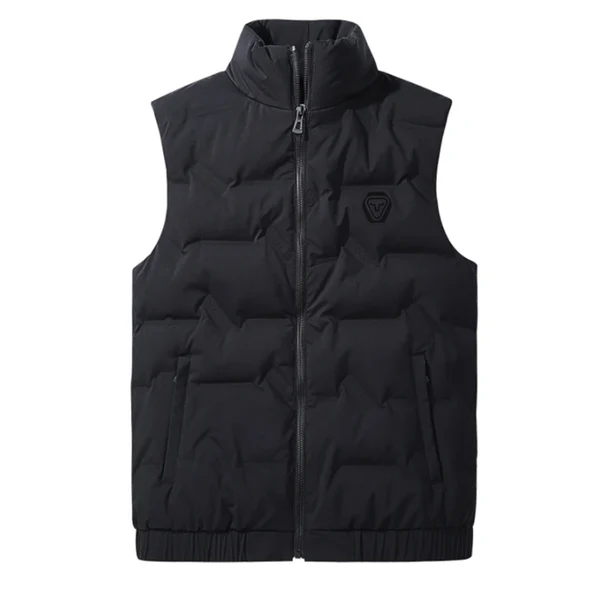OX Heattech Duck Down Puffer Black Jacket 
