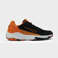 One Degree Black & Orange Precision XT Padel Shoe