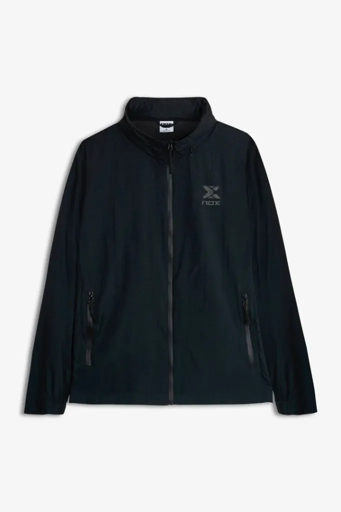 NOX MEN'S BLACK TEAM WINDBREAKER (L)